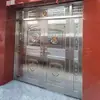 Puerta de Acero Inoxidable para Casas de Campo Autosuficientes, Puerta Doméstica de Doble Apertura con Vidrio, Puerta Interior, Puerta de Entrada Antirrobo para Proyectos