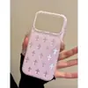 Funda Cruzada Estilo Coreano Adecuada para Funda de Teléfono Apple 17 Pro Max iPhone 16 Anti-Doblado 15 Modelo Nuevo 14 Chapado en Oro 13 Funda Dura
