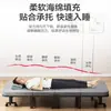 Cama portátil simple para una persona, esencial para la siesta de los perezosos, cama de siesta para oficina, cama para acompañante de hospital, cama plegable