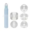 Batom Gloss para Lábios Cosméticos Tubo Macio com Furo Cabeça de Silicone para Batom Pincel de Silicone para Lábios Pincel de Lábios Universal Várias Formas Personalização