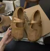 Zapatos Birkenstock retro de suela plana con diseño de dedo dividido sintético, Zapatos Mary Jane de una sola correa para mujer, Zapatos de vestir retro de moda de otoño, Mocasines