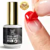 Nuevo producto transfronterizo: Esmalte de uñas con acabado mate de 15 ml para lápices de colores, adecuado para nail art, pintura a la acuarela y graffiti; se puede limpiar con un paño