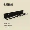 Estante de Almacenamiento para Mancuernas, Soporte para Barra de Mancuernas, Estante de Almacenamiento Montado en la Pared, Rack para Sentadillas, Accesorios para Equipos de Gimnasio, Estante de Colgante Multi-Diente