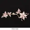 Botões Originais de Qipao Tecidos à Mão, Botões de Flor Grande Pérola Estilo Chinês, Botões Decorativos Acessórios Vintage para Trajes Hanfu Tang