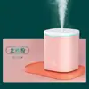 Umidificador de Ar de Duplo Spray 2L Transfronteiriço USB Grande Capacidade para Casa Quarto Escritório Desktop Silencioso Umidificador de Gota d'Água