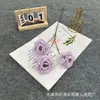 Flor de simulación morada salón de bodas foto de compromiso diseño de tema de festival decoración arreglo floral arreglo floral DIY venta al por mayor