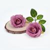 Cabezas de Flores de Rosa Simuladas, Materiales para Corona DIY Hechos a Mano, Arte de Flores de Té Vintage Estilo Ins, Decoración de Boda, Flores Artificiales al Por Mayor