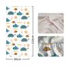Temu Amazon Xiyin Exclusivo Transfronterizo Cubierta Decorativa Elástica para Puerta de Habitación Instalación Simple Cubierta de Puerta Estilo Tortuga