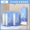 Caixa Grande de Papel de Seda com 6 Pacotes, Papel Higiênico de Uso Doméstico para Pendurar, Feito de Madeira Natural, 1280 Folhas, Lenço Facial para Venda no Atacado