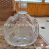 Entrega de fábrica botella de vino blanco al por mayor botella de cerveza 500ml botella de vino extranjero transparente cristal blanco botella de vino vacía juego completo