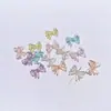 Accesorios DIY Color Aurora Pequeño Transparente Cadena de Lazo Fantasma Cadenita Pendientes Collar Hilo