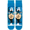 Calcetines de Tubo Medio de Algodón para Hombre Capitán América Marvel Joker Transfronterizos de Cuatro Estaciones