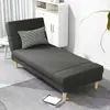 Cama plegable para 3+ personas en el balcón de la sala de estar de un pequeño apartamento de alquiler, sofá cama chaise longue móvil, doble uso