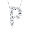 Collar de moda de comercio exterior estilo ins de lujo ligero nicho, nuevo accesorio de collar 925 de plata transfronterizo que no se decolora para mujeres en verano