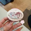 Soporte de Galletas 3D Gato Kt Compatible con Funda de Teléfono Magnética Magsafe, Gadget Perezoso, Lazo de Moda Estilo Ins