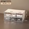 Caixa Organizadora de Acrílico Tipo Gaveta para Mesa de Escritório Papelaria Material de Estudo Diversos Suporte Organizador Empilhável Caixa Organizadora