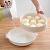 Utensílios Especiais para Aquecimento no Micro-ondas Recipiente Quente para Arroz Lancheira Tigela Vaporizadora Doméstica de Plástico Tigela para Forno de Micro-ondas com Tampa