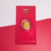 Ano do Cavalo Adesivo Dourado da Sorte para Celular Série Envelope Vermelho Adesivo Puro Ouro 999 para Celular Empresa Cultural e Criativa Lembrancinha de Festa de Ano Novo