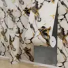 Comércio Exterior Azulejo Imitação Rolo Autoadesivo Adesivo de Parede de Mármore Painel de Parede Painel de Plástico Alumínio Decoração de Parede de Sala de Estar Quarto Papel de Parede