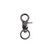 Venta al por mayor de fábrica colgante galvanizado accesorios de herrajes para bolsos de mujer hebilla de gancho hebilla para equipaje hebilla de placa pequeña de metal hebilla para perro hebilla para llavero hebilla de gancho