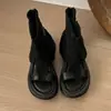 Sandalias Romanas para Mujer con Suelas Gruesas, Zapatos Casuales Transpirables para Verano, Sandalias Abiertas que Aumentan la Altura con una Sola Tira