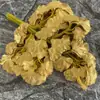 Grandes Ramilletes de Hojas Falsas de Ginkgo para Decoración de Suelos de Hogares y Hoteles, Hojas de Ginkgo Estilo Pastoral al por Mayor del Fabricante