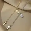 Amazon Transfronterizo Nuevo Pulsera Cruzada Retro Estilo de Nicho Simple Europeo y Americano Pulsera Ajustable Accesorios Versátiles