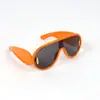 Óculos de sol infantis nova armação grande hastes largas moda peça única lente personalizada tendências óculos de sol com proteção UV para meninos e meninas