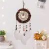 Apanhador de Sonhos Árvore Pequena com Cinco Anéis Venda Quente Transfronteiriça Pingente Charme Feminino Presente para Colegas de Classe Presente de Aniversário Criativo Puramente Feito à Mão