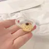 Faixa de Cabelo Linha Telefônica Feminina Estilo Coreano Faixa de Cabeça Sem Costura Popular na Internet Simples Jaqueta de Couro Elástico para Rabo de Cavalo Corda de Cabelo Acessório de Cabeça