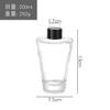 Suministro en Stock de Botellas de Aromaterapia Romanas, Botellas Vacías, Botellas Sencillas de Vidrio para Aromaterapia, Botellas Difusoras de Flor Seca de Ratán