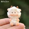 Doze Zodíacos de Resina Pequenos Enfeites Micro Paisagem Criativos Enfeites de Mesa Animal Artesanato Chinês Enfeites de Carro