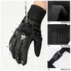 Guantes cálidos a prueba de viento con forro polar para deportes de otoño e invierno transfronterizos para hombres y mujeres, antideslizantes, compatibles con pantalla táctil, resistentes al agua, a prueba de frío, guantes de ciclismo al por mayor
