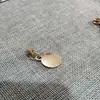 Bagagem, Roupas, Carteira, Necessaire Não. 5 Puxador de Zíper de Nylon Metalizado Dourado Claro de Disco Liga de Zinco de Alta Qualidade