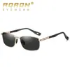 Nuevas Gafas de Sol Polarizadas para Hombre con Montura Pequeña de Metal, Gafas de Sol para Conducir con Visión Nocturna, Gafas de Sol para Conductor que Cambian de Color al por Mayor A743