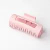 Presilha de Cabelo de Silicone Macio Fosco para Mulheres, Nova Presilha Grande de Tubarão de Alta Qualidade 2025, Antiderrapante, Não Dói na Cabeça, Acessório de Cabelo