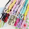 Nuevo Colgante de Cuerda Trenzada a Mano de Doble Hilo de Colores Bolsa de Cuerda Fina Anudada Cadena para Colgar Teléfono Móvil Accesorios Colgante DIY Venta al por Mayor