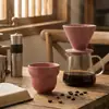Taza Cerámica Vintage Hecha a Mano Estilo Japonés Oficina Taza para Leche Café Taza de Agua para el Hogar Taza para Latte Art Taza de Kung Fu