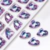 Pequeños accesorios de joyería, 14 mm, cuentas de cristal de melocotón torcidas, TikTok, rápido, hecho a mano, DIY, collar, pendientes, colgante, venta al por mayor