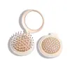 Peine Plegable Compacto Transfronterizo Fabricante Peine de Espejo Colorido Peine de Concha Perlada Electrochapada Peine de Bolsa de Aire Peine de Peluquería Portátil