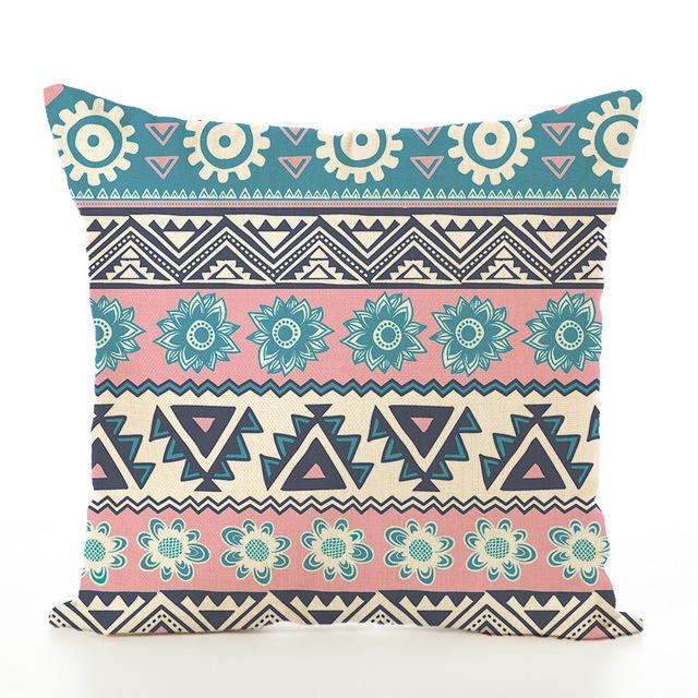 Pillow-Case-Cover-Plaid-Geomet