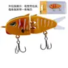 Conjunto de 5 Iscas Quentes de Venda Transfronteiriça com Iscas de Natação Multi-Seção, Iscas Artificiais Coloridas para Pesca de Robalo e Peixes de Afundamento Lento