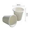 Copos Descartáveis de Onça, Copos Biodegradáveis, Conjuntos de Chá Portáteis, Copos Pequenos de Polpa Resistentes a Altas Temperaturas para Viagem, Porta-Copos para Venda por Atacado