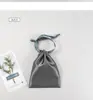 Bolsa de Tela de Satén de Seda Simulada Sedas y Satines Seda Artificial Lisa Bolsa Pequeña de Tela Cierre de Cordón Bolsillo con Solapa Bolsa de Embalaje para Pantalones