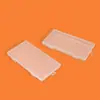 1.5 PP Alto Rectangular Gancho Caja de Plástico Transparente Caja de Empaque para Juguetes Papelería Tarjetas Caja de Almacenamiento para Joyería Ferretería