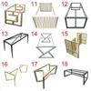 Soporte de pie de mesa de nuevo estilo, de acero inoxidable, para mesa de comedor, mesa de reuniones, pata de roca, soporte para mesa de oficina, mesa de centro, mesa de comedor, estilo hierro