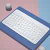 Adecuado para Tablets iPad Nuevas, Teclado Bluetooth Colorido con Teclas Redondas, Teclado Táctil con Marco de Colores, Teclado Bluetooth Táctil
