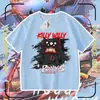 Comercio Exterior Transfronterizo Poppy Cosas Rotas Merchandising del Juego Camisetas de Manga Corta para Niños y Niñas, Camisetas Básicas de Media Manga
