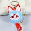 Nuevo Llavero Colgante Creativo de Bola Peluda para Gato Lindo Exquisito Regalo Gato de la Suerte Bola de Pelo Adorno Pequeño para Bolsa