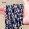 Cuentas Redondas de Cristal Pulsera Larga Semi-terminada Pulsera de Cuentas Redondas Sueltas de Ágata Cuentas Espaciadoras Cadena de Cuentas DIY Accesorios de Joyería Artículo Caliente